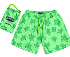 Vilebrequin Apple Green Swim Shorts