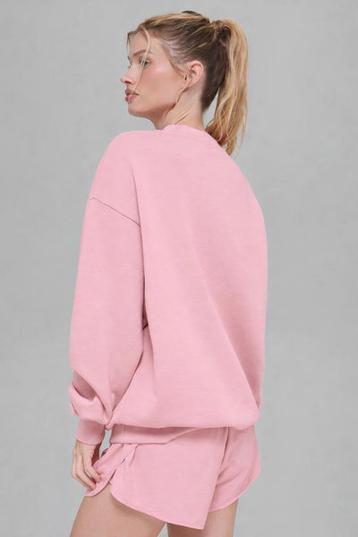 Accolade Crew Neck Pullover - Women/ Warm Rose