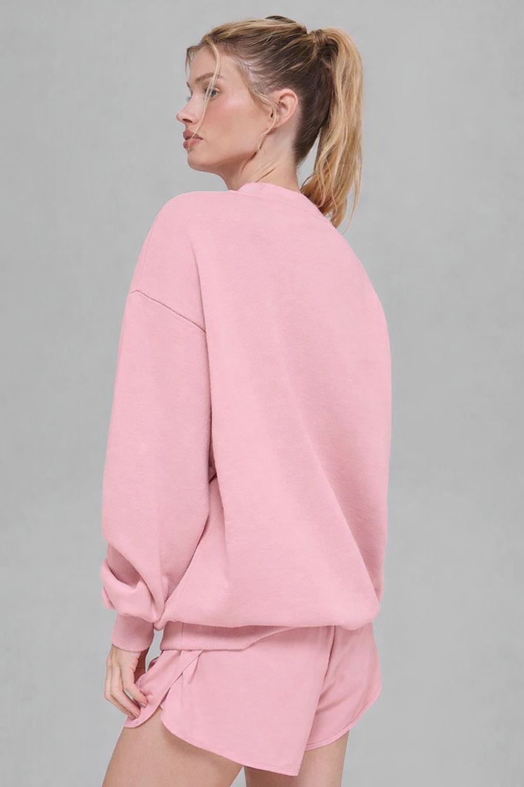 Accolade Crew Neck Pullover - Women/ Warm Rose