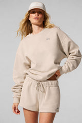 Accolade Crew Neck Pullover - Women/ Bone