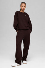 Accolade Crew Neck Pullover - Men/ Espresso Noir