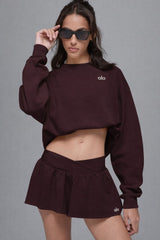 Accolade Crew Neck Pullover - Femen/ Deep Fig