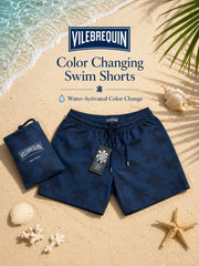 Bicolor Boys Swim Water Reactive - Navy