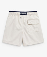 Bicolor Men Swim Water Reactive - White