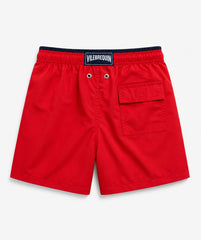 Bicolor Boys Swim Water Reactive - Poppy Red