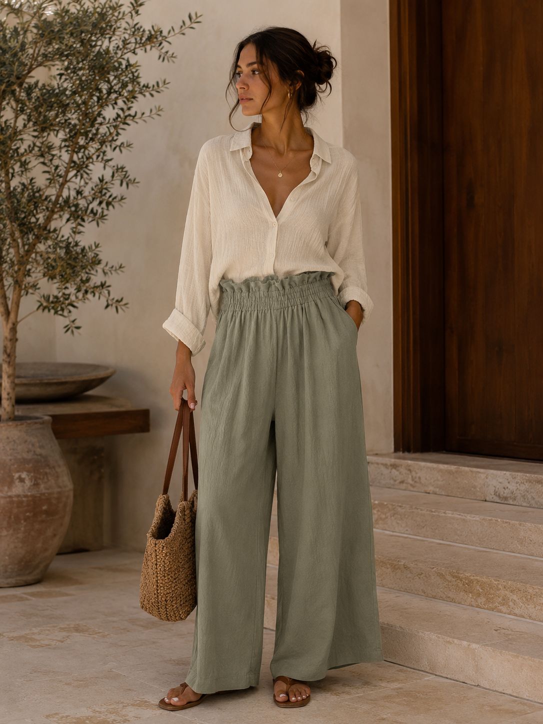 Paperbag Pants