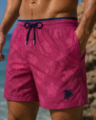 Bicolor Men Swim Water Reactive - Maroon