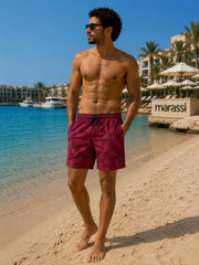 Bicolor Men Swim Water Reactive - Maroon