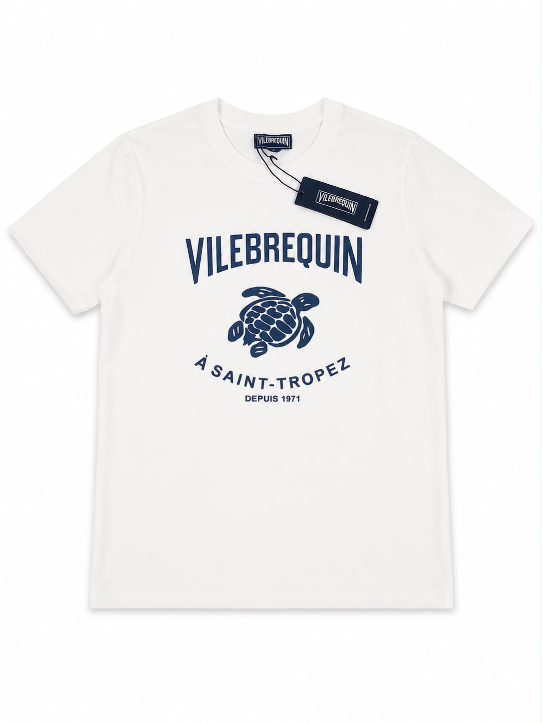 Vilebrequin Turtle Graphic Tee - Navy Blue