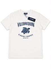 Vilebrequin Turtle Graphic Tee - Navy Blue