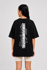 Unisex Kids - Oversized VERTICAL Print T-Shirt