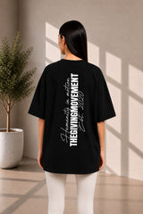 Oversized VERTICL PRINT Print T-Shirt - Unisex / Adults B Grade