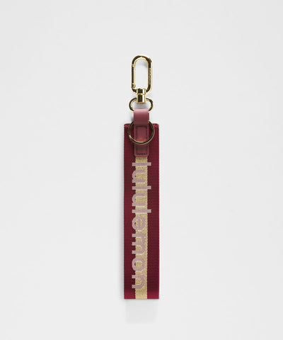 Never Lost Keychain - Reflective - Gold