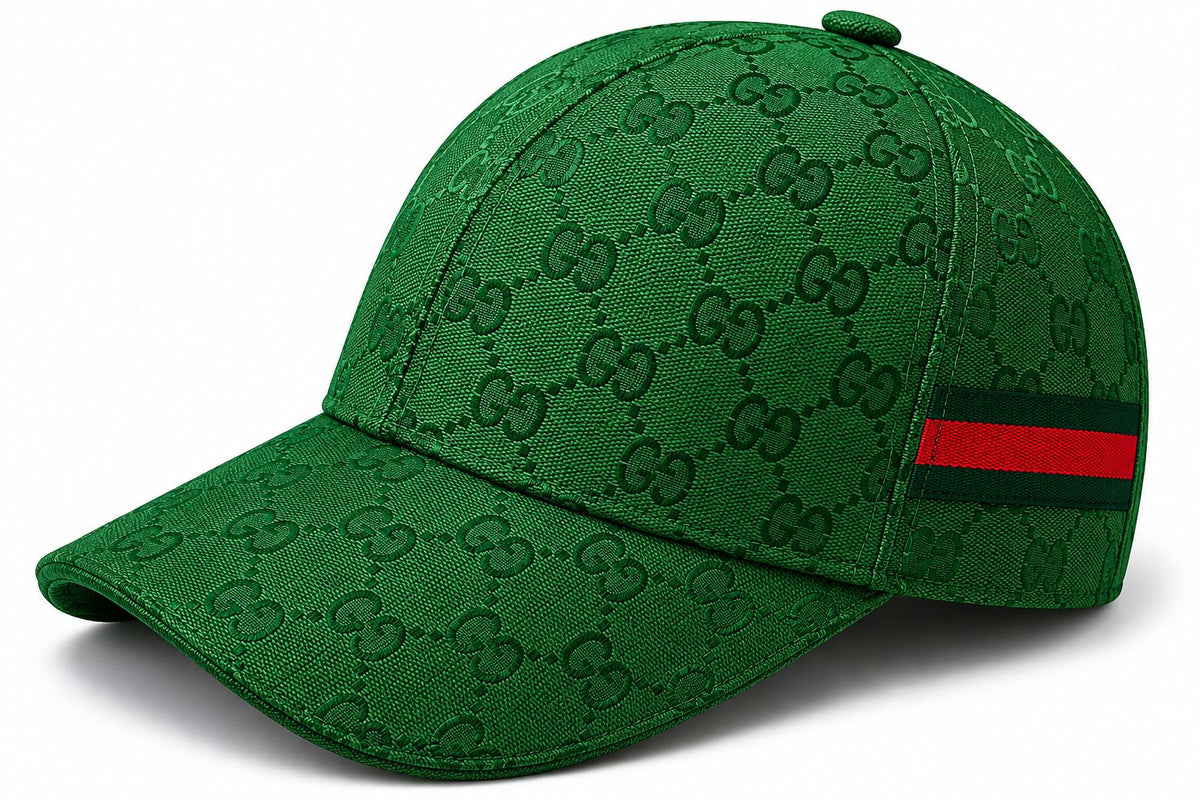 Gucci Monogram Web Stripe Cap