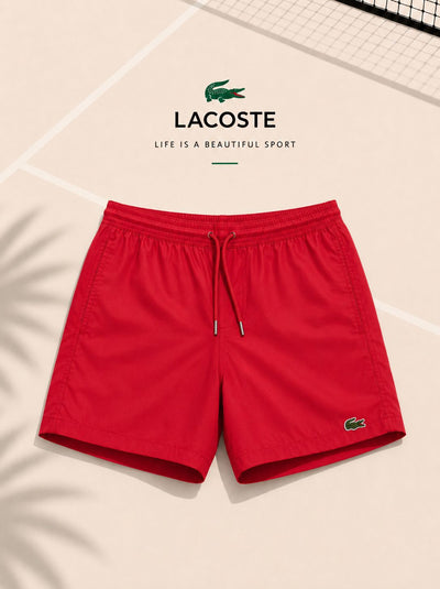 Lacoste Swim Shorts - Riviera Red