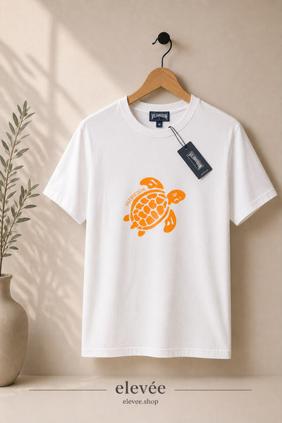 Vilebrequin Turtle Graphic Tee - Orange