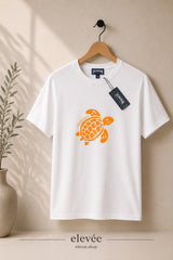Vilebrequin Turtle Graphic Tee - Orange
