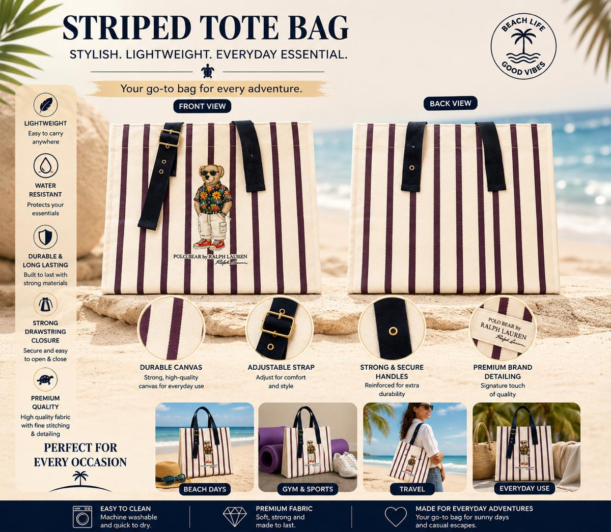 Ralph Lauren Tote Bag